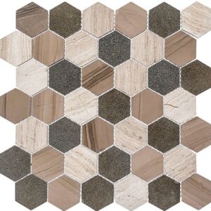 Glazzio Tile Colonial (2" Hex) - New Chesapeake