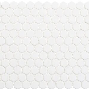 Glazzio Tile Freedom Avenue 3/4" Hex - Liberty Pure