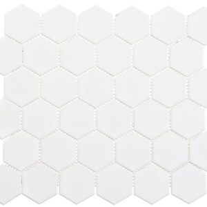 Glazzio Tile Freedom Avenue 2" Hex- Liberty Pure