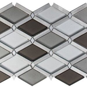 Glazzio Tile Falling Star (Glass) - Silver Quill