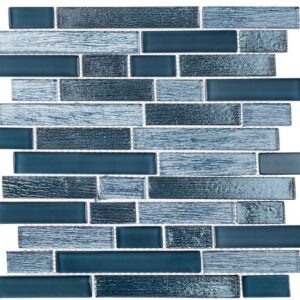 Glazzio Tile Frost Plaza - Admiral Blue