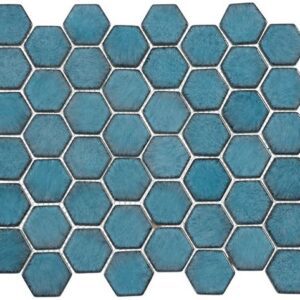 Glazzio Tile Greenwich (Hex) - Layfette Blue