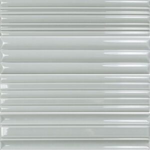 Glazzio Tile In Lines - Decorative Mix - In Grey