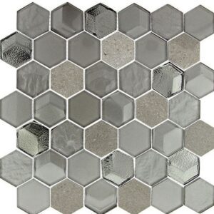 Glazzio Tile Queens Lair - Frosted Hive