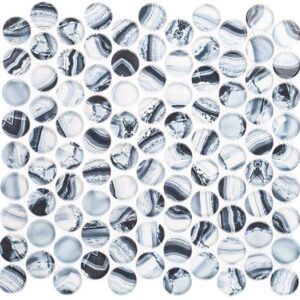 Glazzio Tile Spheres - Blueberry