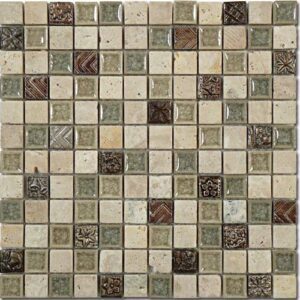 Glazzio Tile Tranquil 1x1 - Methodical Sand