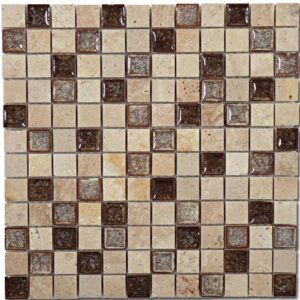 Glazzio Tile Tranquil 1x1 - Rocky Beach