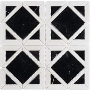 Glazzio Tile Wright Windows - Onyx Night