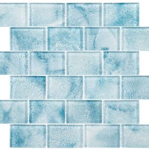 Glazzio Tile Frothy Swirls - Swanky Pool