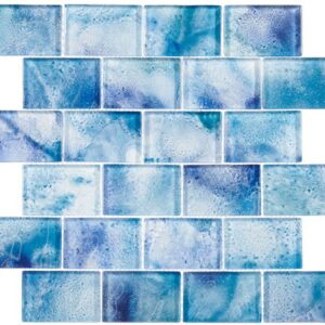 Glazzio Tile Frothy Swirls - Lounge Mist