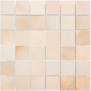 Glazzio Tile Onice Honey 2x2 Mosaic