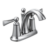 Moen Wynford Two-Handle High Arc Bathroom Faucet