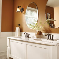 Moen Wynford Two-Handle High Arc Bathroom Faucet
