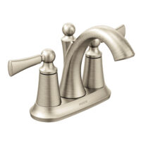 Moen Wynford Two-Handle High Arc Bathroom Faucet