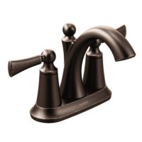 Moen Wynford Two-Handle High Arc Bathroom Faucet