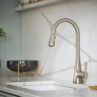 Sinema One-Handle High Arc Pulldown Kitchen Faucet