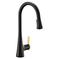 Sinema One-Handle High Arc Pulldown Kitchen Faucet
