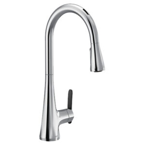 Sinema Motion Control Smart Kitchen One-Handle High Arc Pulldown Faucet