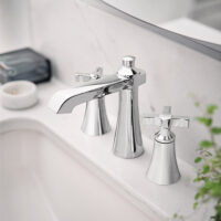Flara Two-Handle High Arc Bathroom Faucet