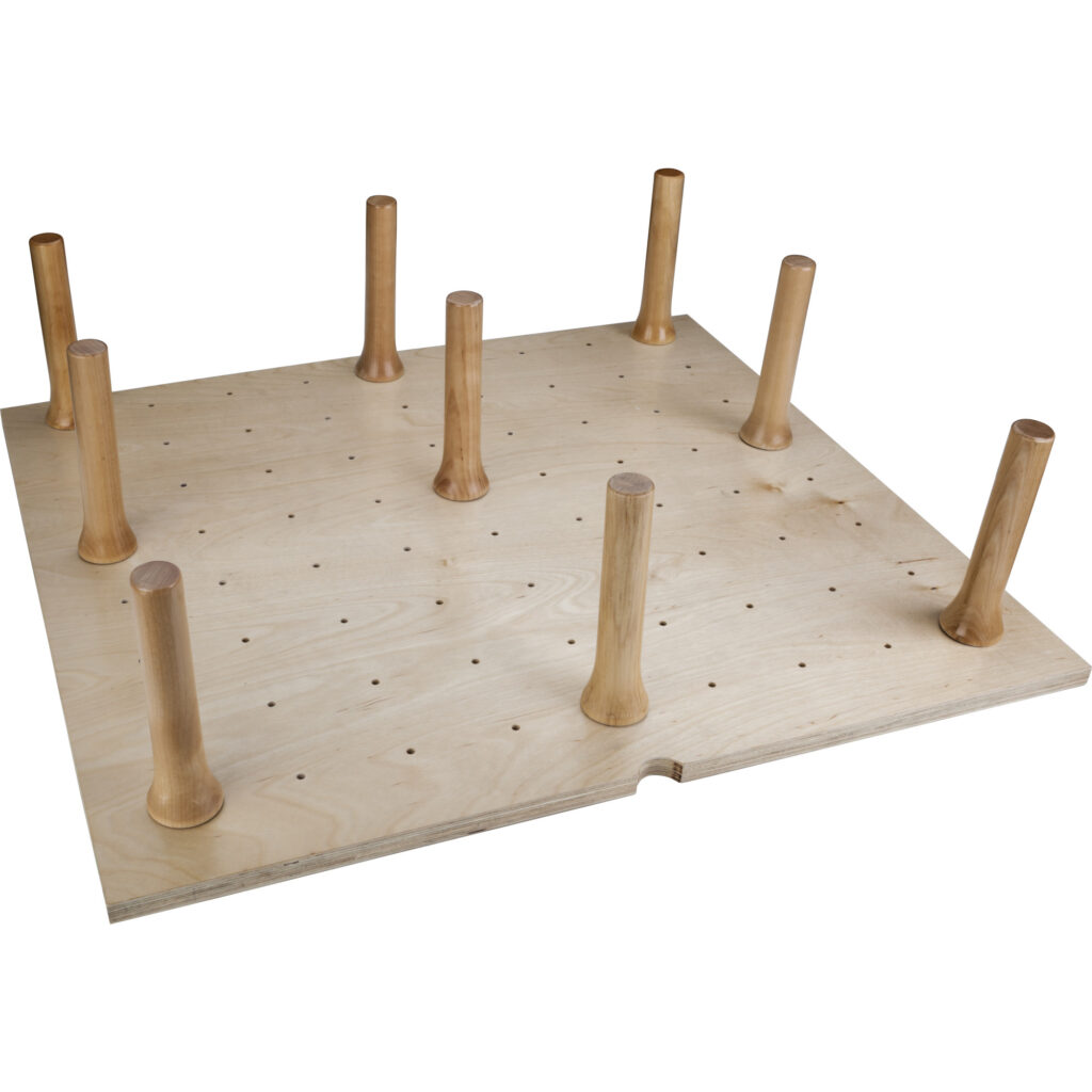 Hardware Resources 30" Peg Board Drawer Insert with 12 Pegs
