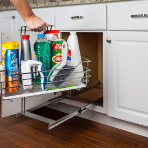Hardware Resources Cleaning Supply Caddy Pullout
