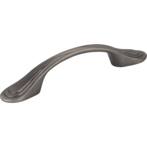 Elements 3" Center-to-Center Brushed Pewter Westbury Cabinet Pull
