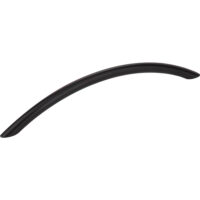 Elements 192 mm Center-to-Center Matte Black Arched Verona Cabinet Pull