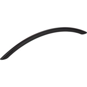 Elements 192 mm Center-to-Center Matte Black Arched Verona Cabinet Pull