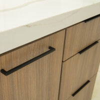 Elements 1-1/4" Overall Length Polished Chrome Edgefield Cabinet Tab Pull