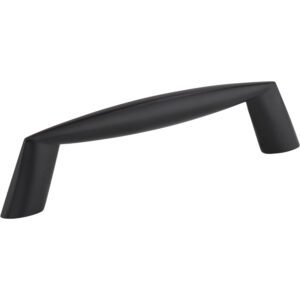 Elements 96 mm Center-to-Center Matte Black Zachary Cabinet Pull