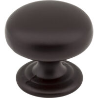Elements 1-1/4" Diameter Dark Bronze Florence Cabinet Mushroom Knob