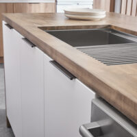 Elements 1-1/4" Overall Length Polished Chrome Edgefield Cabinet Tab Pull