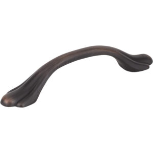 Elements 3" Center-to-Center Brushed Oil Rubbed Bronze Gatsby Cabinet Pull