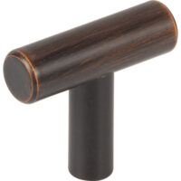 Elements 1-9/16" Dark Brushed Bronze Overall Length Naples Cabinet "T" Knob