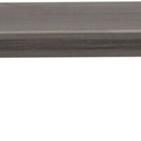 Elements 96 mm Center-to-Center Brushed Pewter Square Park Cabinet Pull