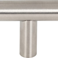 Elements 1-9/16" Overall Length Hollow Stainless Steel Naples Cabinet "T" Knob