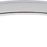Elements 96 mm Center-to-Center Polished Chrome Arched Strickland Cabinet Pull