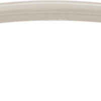 Elements 96 mm Center-to-Center Dull Nickel Arched Capri Cabinet Pull