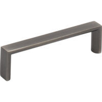Elements 96 mm Center-to-Center Brushed Pewter Walker 2 Cabinet Pull