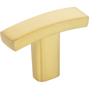 Elements 1-1/2" Overall Length Square Thatcher Cabinet "T" Knob