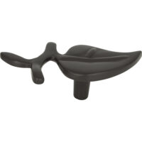 Atlas California Leaf Knob 2 1/2 Inch Aged Bronze