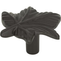 Atlas Vineyard Leaf Knob 2 Inch Aged Bronze