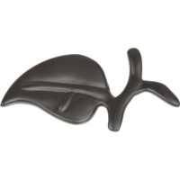 Atlas California Leaf Knob 2 1/2 Inch Aged Bronze