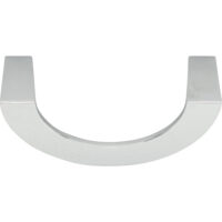 Atlas Roundabout Pull 3 Inch (c-c) Polished Chrome