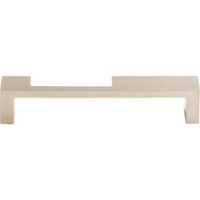 Top Knobs Modern Metro Notch Pull B 5 Inch (c-c) Brushed Satin Nickel