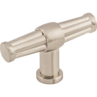 Top Knobs Luxor T-Handle 2 1/2 Inch Brushed Satin Nickel