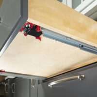 Hardware Resources Heavy Duty Adjustable Clip with Zinc Base for USE-50, USE-100 and USE-300 Undermount Slides