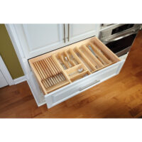 Rev-A-Shelf Wood Trim-to-Fit Cutlery Drawer Insert Organizer