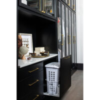 Rev-A-Shelf Polymer Pullout Hamper for Vanity/Closet Applications