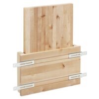 Rev-A-Shelf Wood Door Mount Cutting Board with Polymer Cutting Board